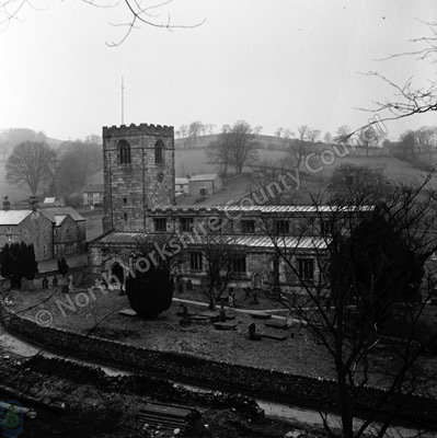 Kirkby Malham Church, 1957